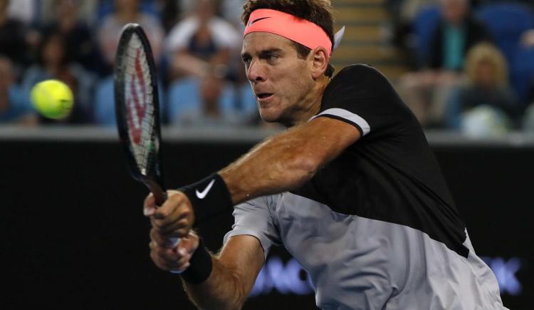 Imagen de Sólido debut de Del Potro en Australia