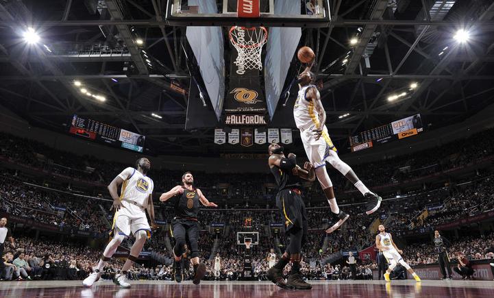 Imagen de Golden State fue mucho para Cleveland