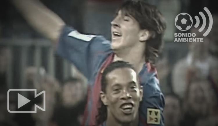 Imagen de Messi y Ronaldinho recuerdan el primer gol de Lionel en el Barça
