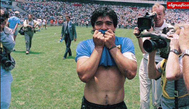 Imagen de La historia de la camiseta azul contra los ingleses