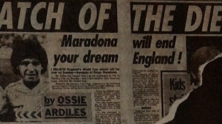 Imagen de 1986, ARDILES: "MARADONA TERMINARÁ CON TU SUEÑO INGLATERRA"".