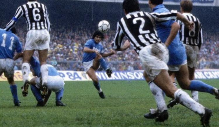 Imagen de El increíble diálogo previo al gol imposible de Maradona a Juventus