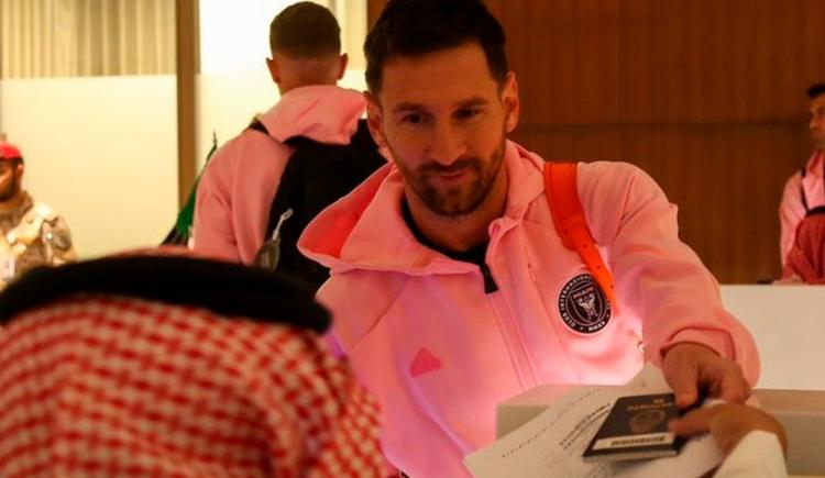 Imagen de El rey Messi, alabado en Arabia Saudita