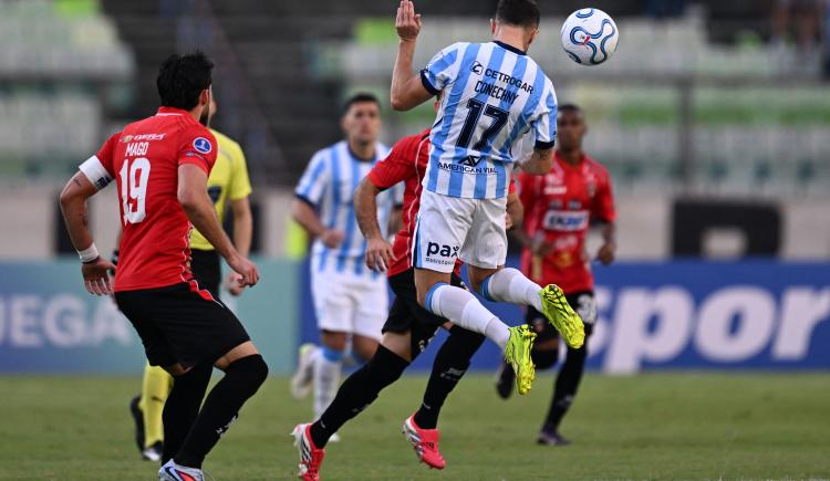 Imagen de Racing no levanta: empató en Venezuela y complicó su futuro en la Sudamericana