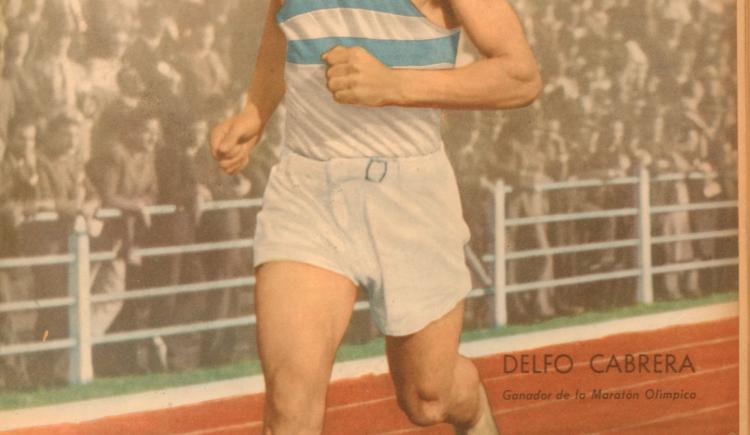 Imagen de 20 de Agosto de 1948, el Oro Olímpico para Delfo Cabrera