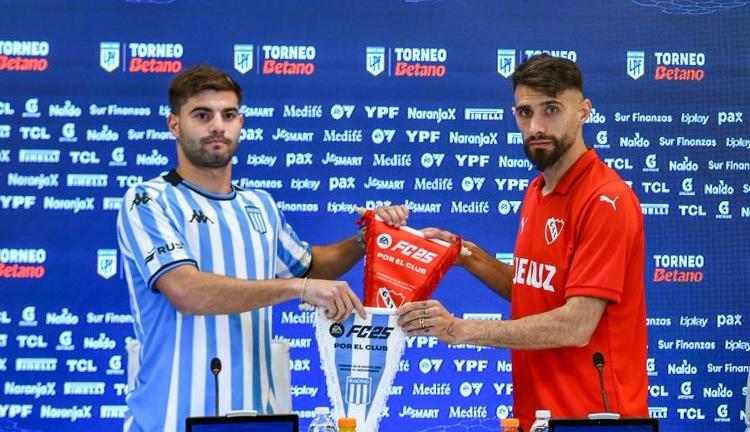 Imagen de El clásico de Avellaneda empezó en los micrófonos