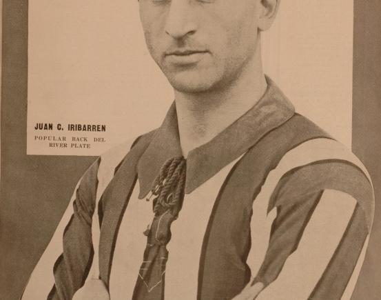 Imagen de 28 de agosto de 1926, Juan Iribarren: Popular back del River Plate