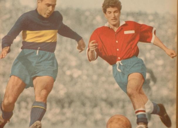 Imagen de 3 de Septiembre de 1954, defensa y ataque, Independiente y Boca