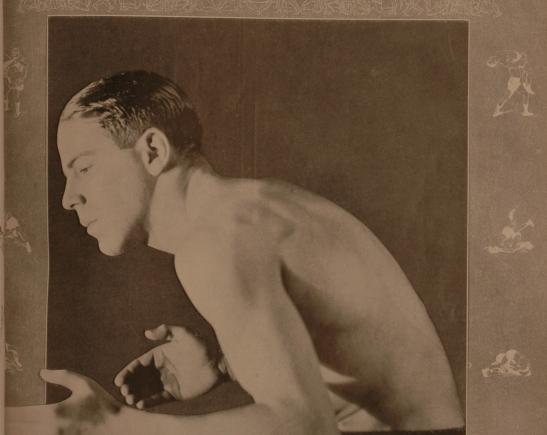 Imagen de 11 de Septiembre de 1926, el luchador Ramiro Enrique Gosende