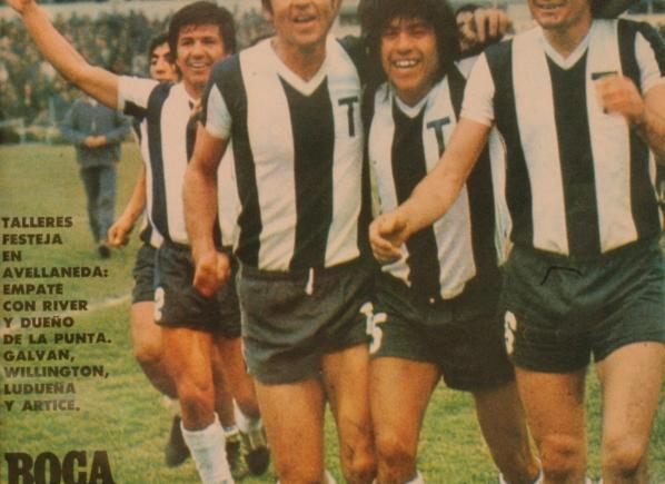 Imagen de 18 de Septiembre de 1974, Talleres de Córdoba en la cima
