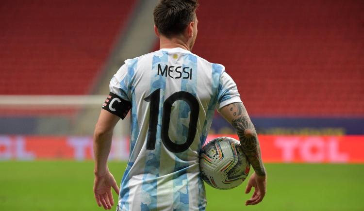 Imagen de La barrera que quiere derribar Messi en la segunda parte de la Copa América