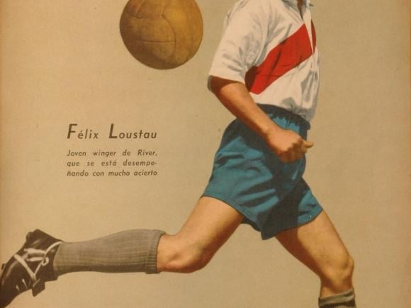 Imagen de 13 de Noviembre de 1942, Félix Loustau y River Plate