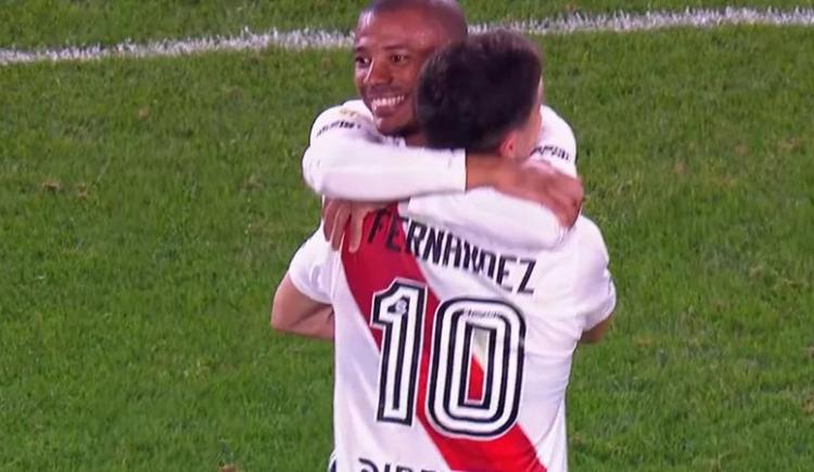 Imagen de De la Cruz y un golazo igual al que le hizo a Inter, próximo rival en la Copa