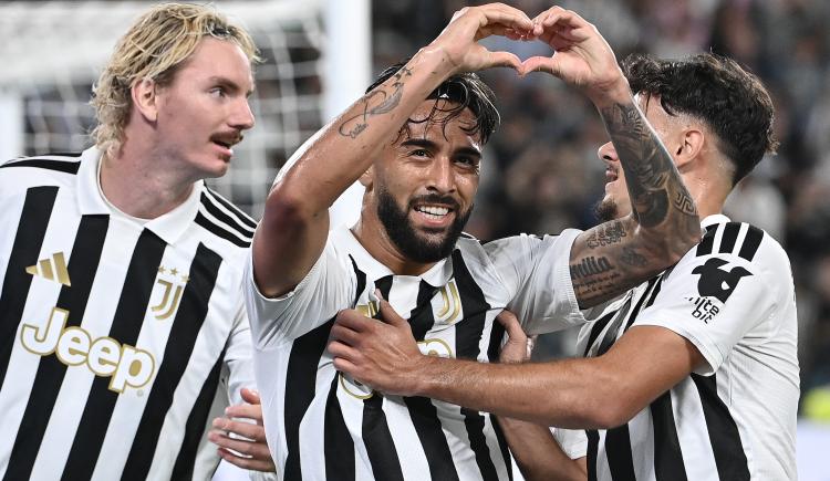 Imagen de Nico González aprovechó un blooper rival y guió a Juventus en la Europa League