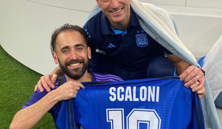 Imagen de El increíble intercambio con Lionel Scaloni: una promesa, una cábala y una lección de vida