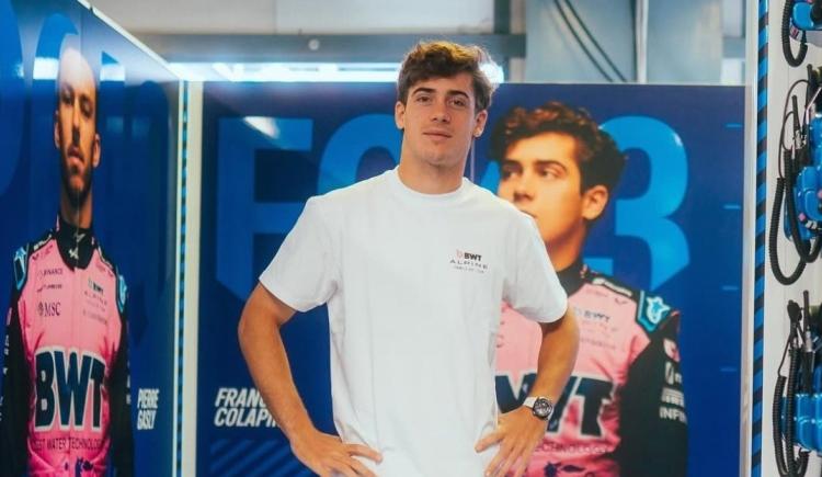 Imagen de Colapinto habló sobre su reemplazo por Paul Aron en una práctica libre