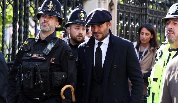 Imagen de David Beckham hizo 12 horas de cola para despedir a la Reina Isabel II