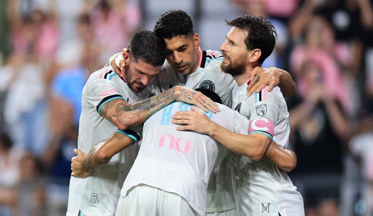 Imagen de Asistencia de Messi y gol de De Paul en la victoria de Inter Miami