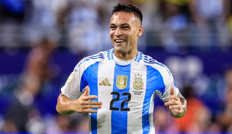 Imagen de Alivio en la Selección Argentina: Lautaro Martínez no tiene lesión