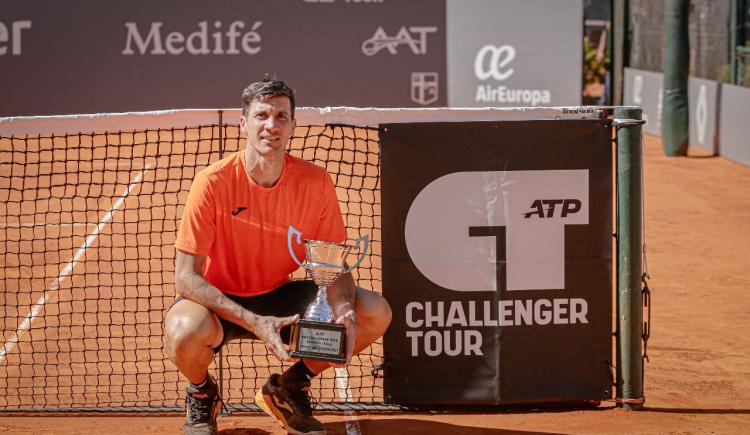 Imagen de Facundo Bagnis, campeón del Challenger de Buenos Aires II