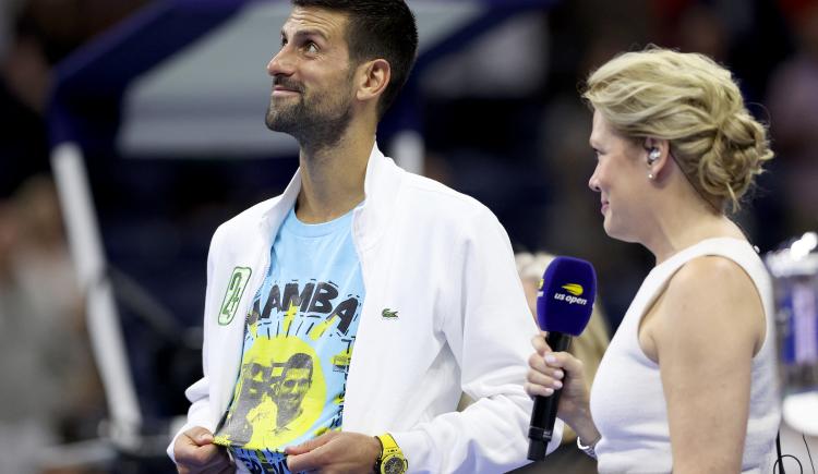 Imagen de El especial homenaje de Novak Djokovic a una leyenda