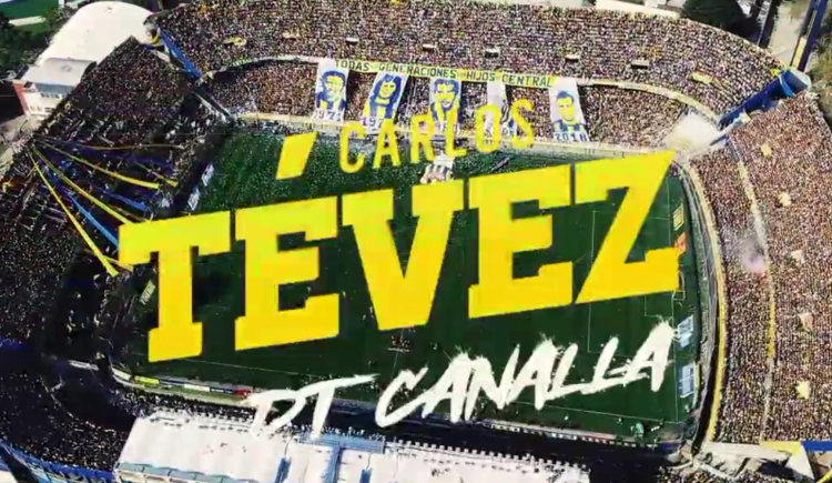 Imagen de Es oficial: Carlos Tevez nuevo entrenador de Rosario Central
