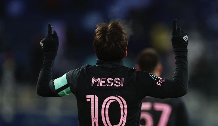 Imagen de Inter Miami ganó en el frío de Kansas con un golazo de Messi