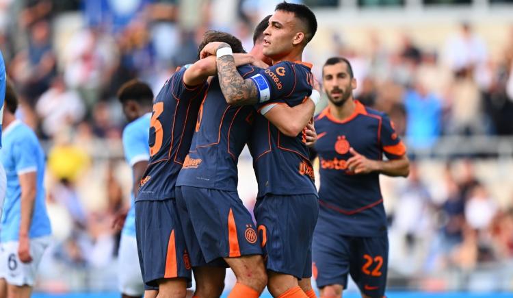 Imagen de Campeón y capocannoniere: golazo y asistencia de Lautaro Martínez ante Lazio