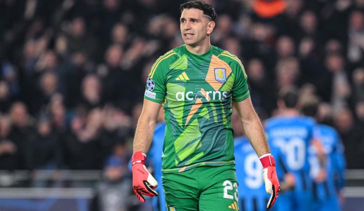 Imagen de Con un gran Dibu Martínez, Aston Villa puso un pie en los cuartos de final de la Champions League