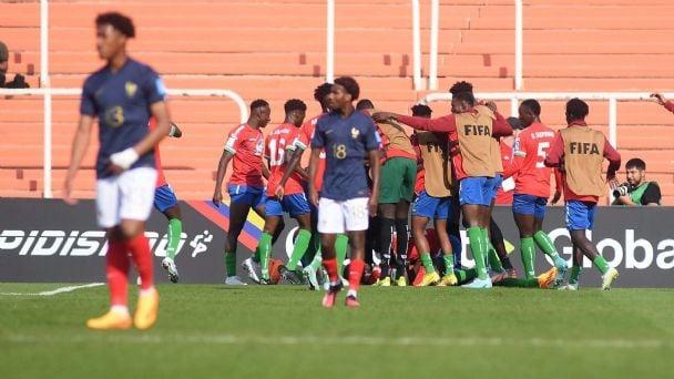 Imagen de Batacazo: Gambia venció a Francia y lo dejó con un pie fuera del Mundial