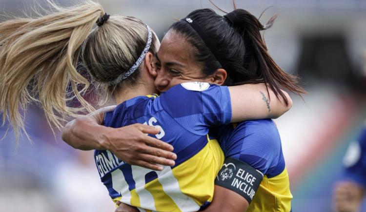 Imagen de El femenino de Boca goleó y dio un paso más en la Copa Libertadores