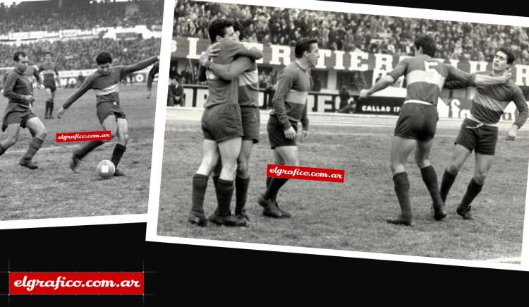 Imagen de 1964. Boca 3 - 2 Barcelona