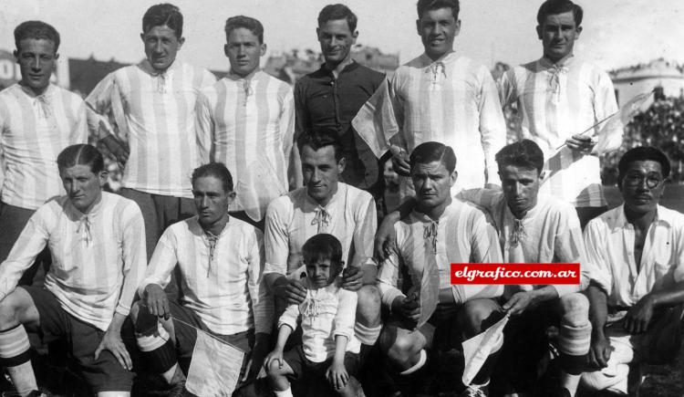 Imagen de 1925. Argentina conquista su segundo Sudamericano