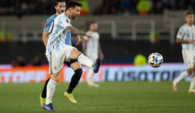 Imagen de La historia de Lionel Messi contra Uruguay