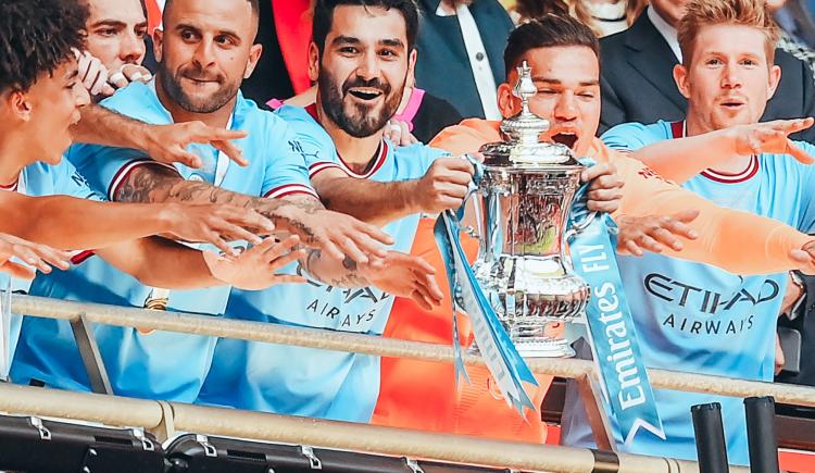 Imagen de Manchester City se quedó con la FA Cup y sueña con el “Triplete”