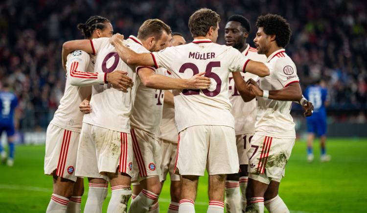 Imagen de Histórico: Bayern Munich metió nueve goles en su debut en la Champions