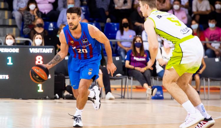 Imagen de BÁSQUETBOL: NICOLÁS LAPROVÍTTOLA APORTÓ 10 PUNTOS EN EL TRIUNFO DE BARCELONA