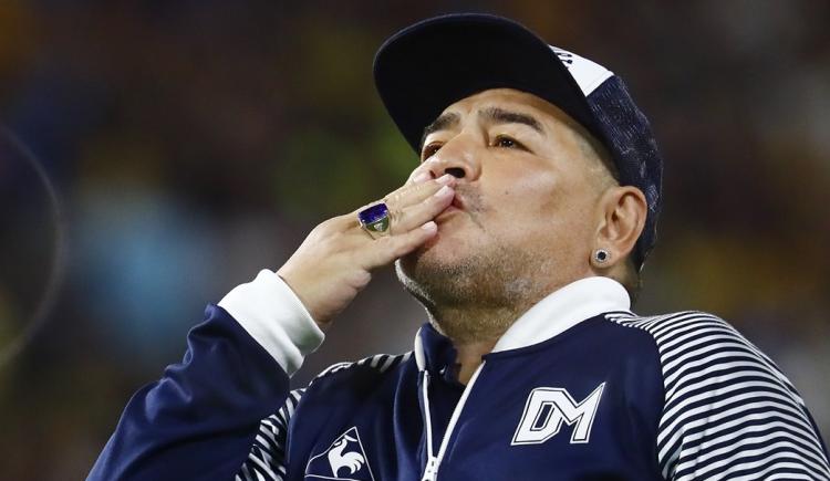 Imagen de "A Maradona lo mataron"