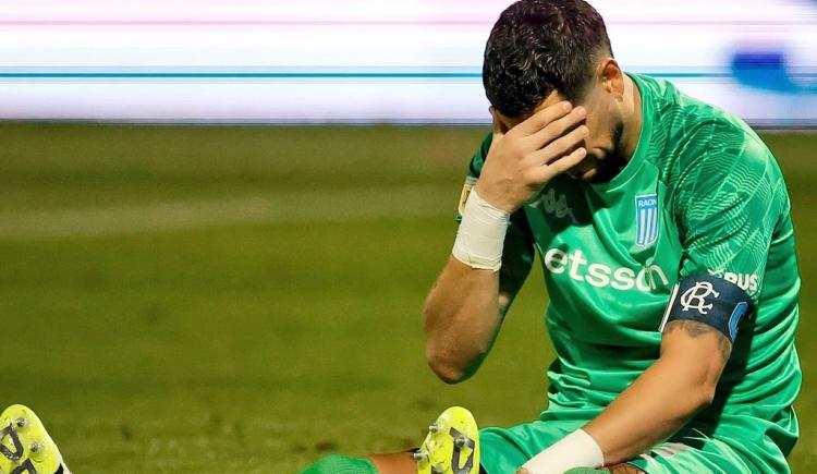 Imagen de Se confirmó la lesión de Gabriel Arias en Racing: ¿Llega al partido con Boca?