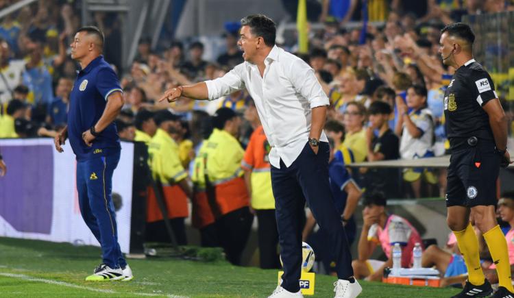 Imagen de Los dos River que coexistieron ante Rosario Central: cuál prefiere Gallardo