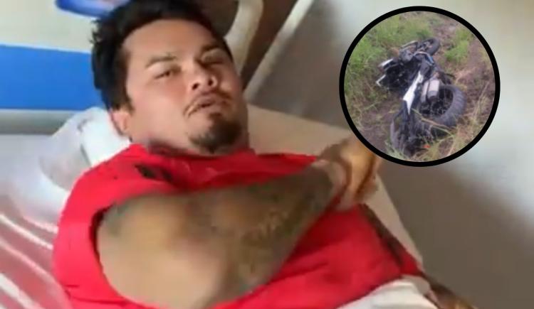 Imagen de El Chino Maidana habló tras su accidente en moto: "Iba a 200 kilómetros por hora, estoy vivo de milagro"