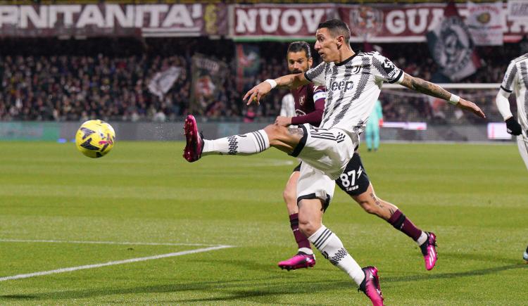 Imagen de Ángel Di María fue titular en la goleada de Juventus