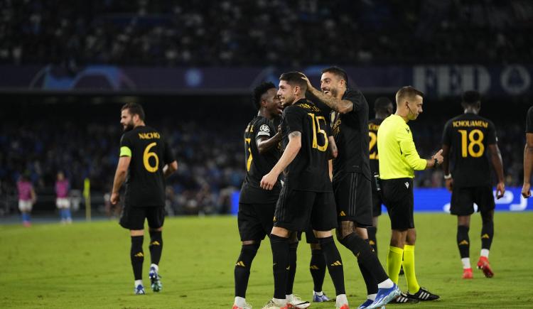 Imagen de En un show de fútbol, Real Madrid venció a Napoli