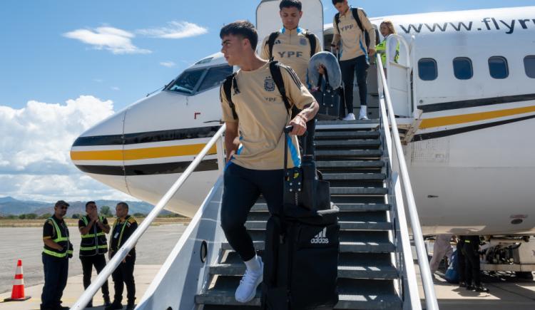 Imagen de Argentina ya llegó a Venezuela para el Sudamericano Sub 20'