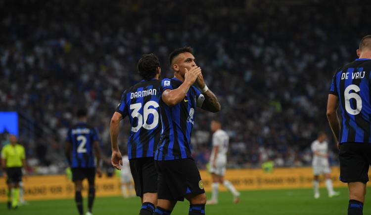 Imagen de Lautaro Martínez ingresó al top ten de goleadores de Inter