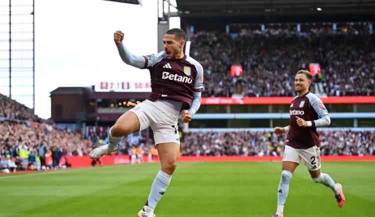 Imagen de Emiliano Buendía le cambió la cara a Aston Villa, que venció 3-1 a Fulham y salió de los puestos de descenso