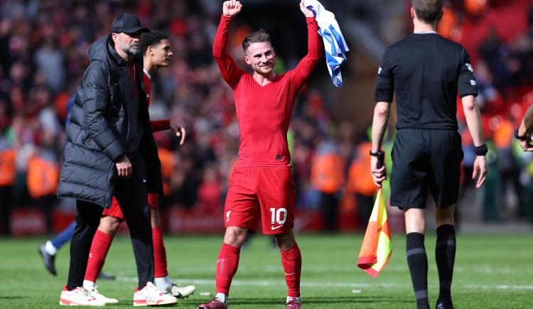 Imagen de La asistencia top de Mac Allister que puede valer una Premier League