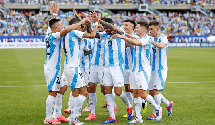 Imagen de La increíble marca de Argentina en la era Scaloni