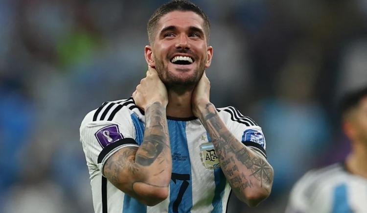 Imagen de La Scaloneta está de festejo: los saludos para Rodrigo De Paul