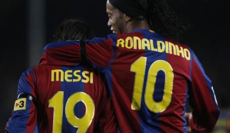 Imagen de Ronaldinho y su opinión sobre el futuro de Lionel Messi